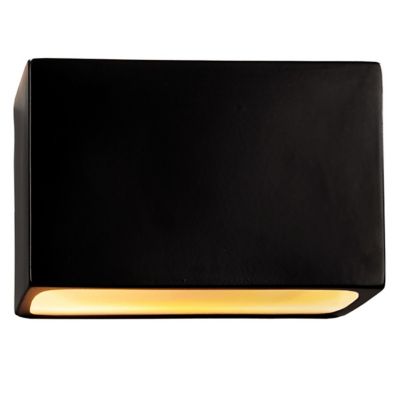 Ambiance ADA Rectangular LED Outdoor Wall Sconce - Open Top & Bottom