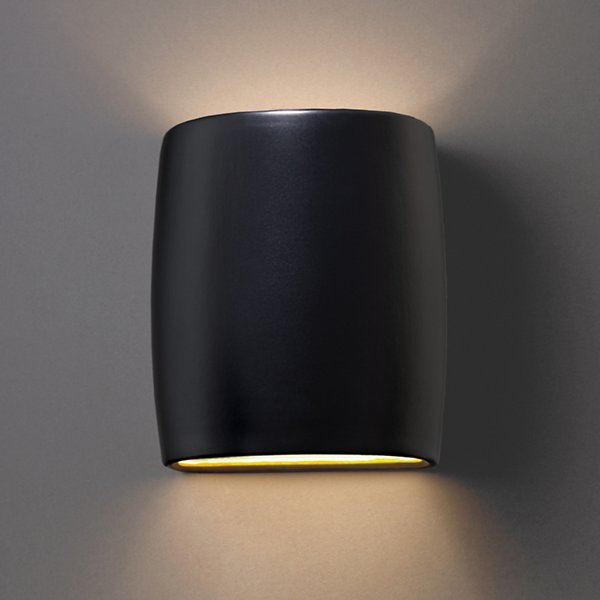 Ambiance ADA Wide Cylinder LED Outdoor Wall Sconce - Open Top & Bottom