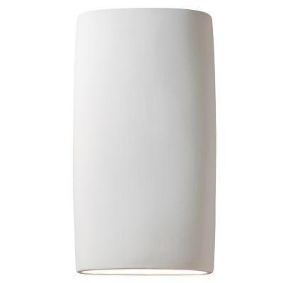 Ambiance ADA Wide Cylinder LED Outdoor Wall Sconce - Open Top & Bottom