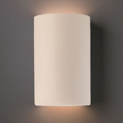 Shown in Matte White finish, Large size