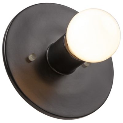 Stepped Discus Wall Sconce