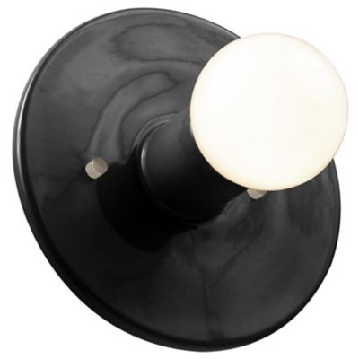 Stepped Discus Wall Sconce