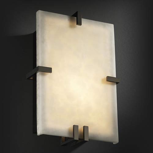 Clouds Clips Wall Sconce (Bronze/Clouds Resin) - OPEN BOX