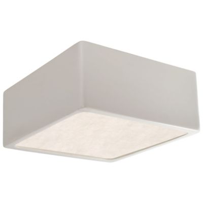 Short Square LED Flushmount