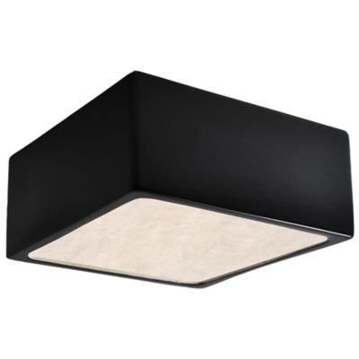 Short Square LED Flushmount