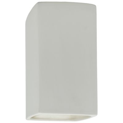 Ambiance Large Rectangle Wall Sconce - Closed Top