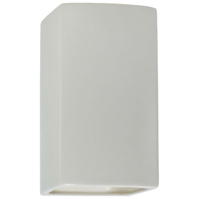 Ambiance Large Rectangle Wall Sconce - Closed Top