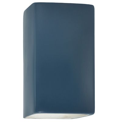 Ambiance Large Rectangle Wall Sconce - Closed Top