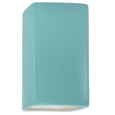 Ambiance Large Rectangle Wall Sconce - Closed Top