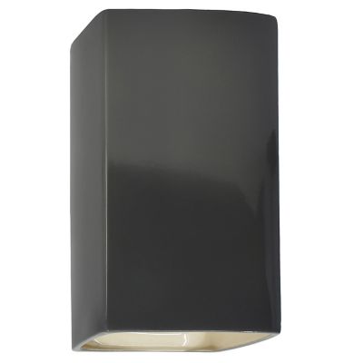 Ambiance Large Rectangle Wall Sconce - Closed Top