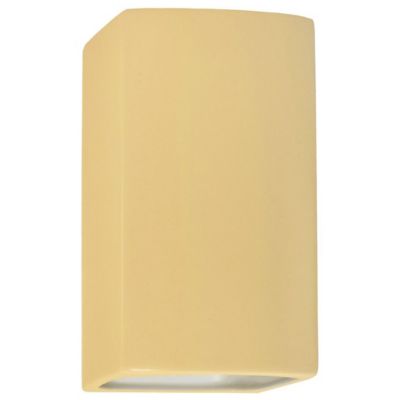 Ambiance Large Rectangle Wall Sconce - Closed Top