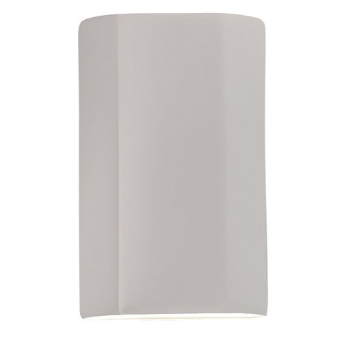 Cylinder ADA Outdoor Wall Sconce (White/LED)-OPEN BOX RETURN