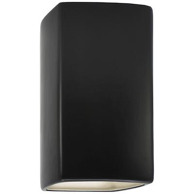 Ambiance Wall Sconce-Open Top&Bottom (Black/S/Std)-OPEN BOX