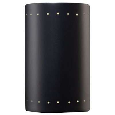 Ambiance Wall Sconce (Black|Small|Incand) - OPEN BOX