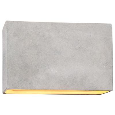Ambiance Wall Sconce (Concrete/Large/Incand)-OPEN BOX RETURN