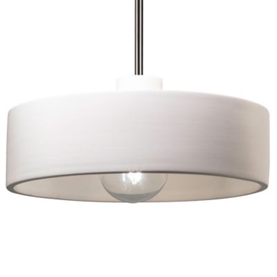 Radiance Dish Drum Pendant