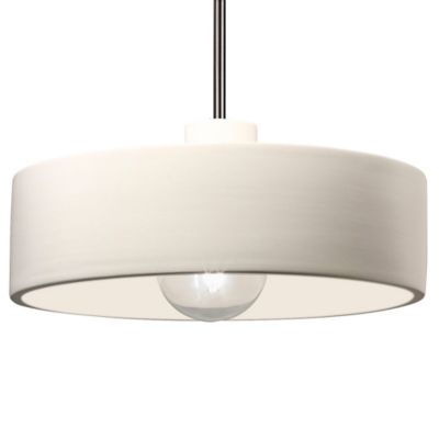 Radiance Dish Drum Pendant