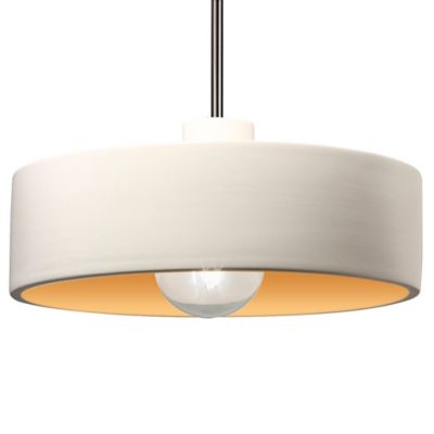 Radiance Dish Drum Pendant