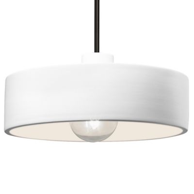 Radiance Dish Drum Pendant