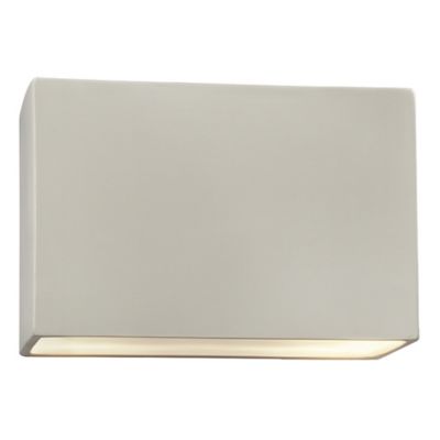 Ambiance Rectangle ADA Wall Sconce - Open Top & Bottom