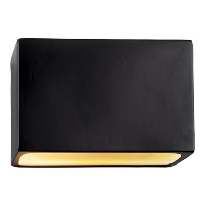 Ambiance Rectangle ADA Wall Sconce - Open Top & Bottom