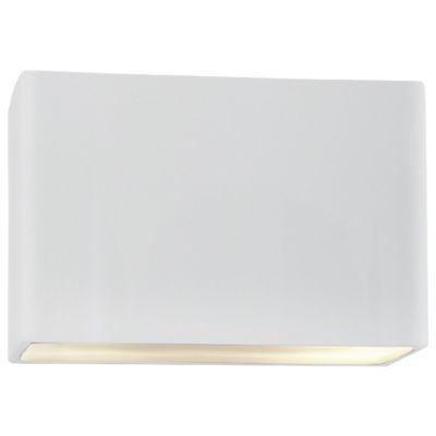 Ambiance Rectangle ADA Wall Sconce - Open Top & Bottom
