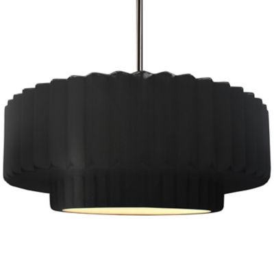 Radiance Tier Pleated Pendant