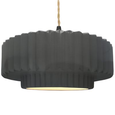 Radiance Tier Pleated Pendant