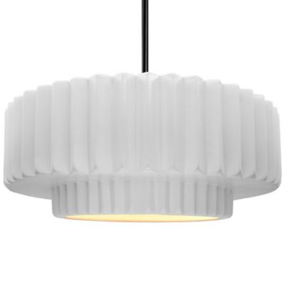 Radiance Tier Pleated Pendant