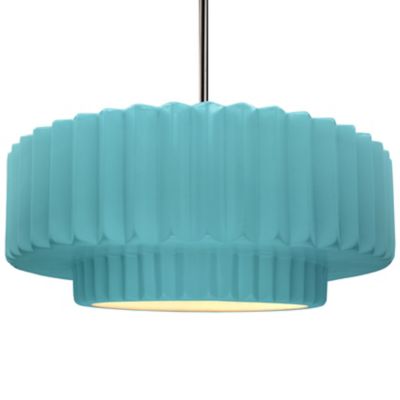 Radiance Tier Pleated Pendant