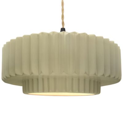 Radiance Tier Pleated Pendant