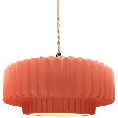 Radiance Tier Pleated Pendant