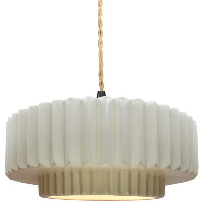 Radiance Tier Pleated Pendant
