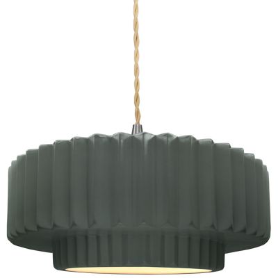 Radiance Tier Pleated Pendant