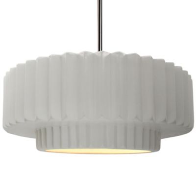 Radiance Tier Pleated Pendant