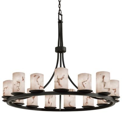LumenAria Dakota 15 Light Ring Chandelier