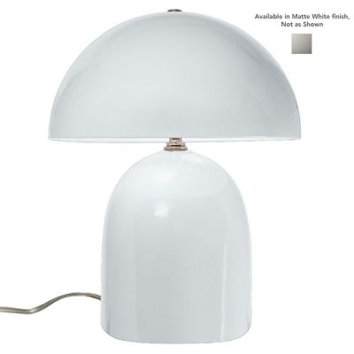 Kava Table Lamp (Matte White|Short) - OPEN BOX