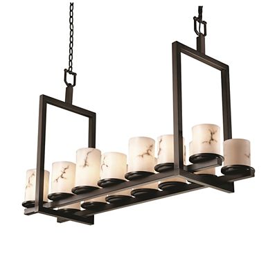 LumenAria Dakota Double Bar Linear (Rim|Brnz|Short)-OPEN BOX