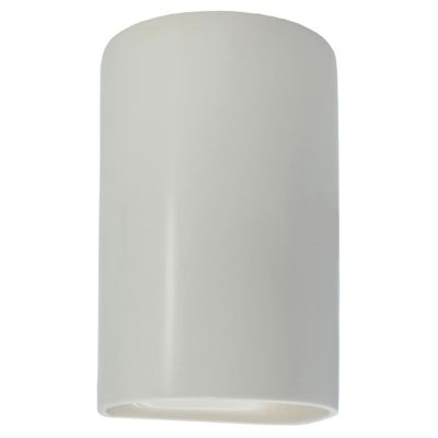 Ambiance Wall Sconce (White|L|Std|Replaceable Bulb)-OPEN BOX