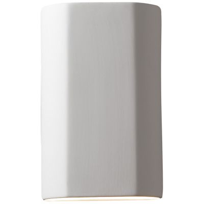 Ambiance Wall Sconce-OpenTop&Bottom (Bisque|Incand)-OPEN BOX