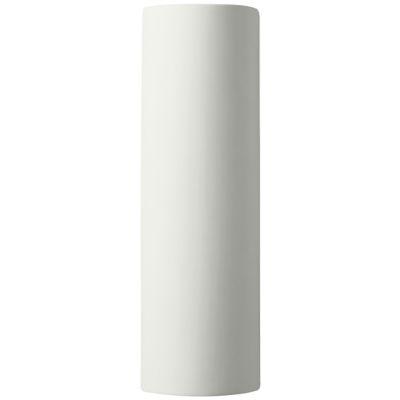Cylinder Open Top&Bottom Wall Sconce (Bisque|Small)-OPEN BOX