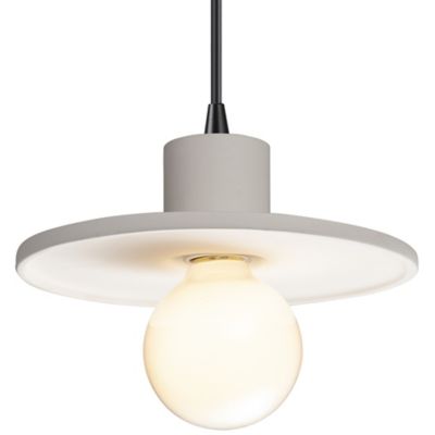 Saucer Mini Pendant (Black|Bisque|Matte Black) - OPEN BOX