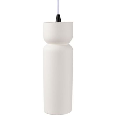 Tall Hourglass Mini Pendant (White|Bisque|Black) - OPEN BOX