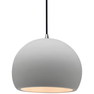 Radiance Globe Pendant (Black|Bisque|Nickel|Medium)-OPEN BOX