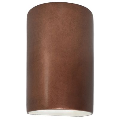 Ambiance Cylinder Wall Sconce (Copper|Small|Std) - OPEN BOX