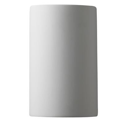 Ambiance Cylinder Outdoor Wall Sconce(Bisque|Small)-OPEN BOX