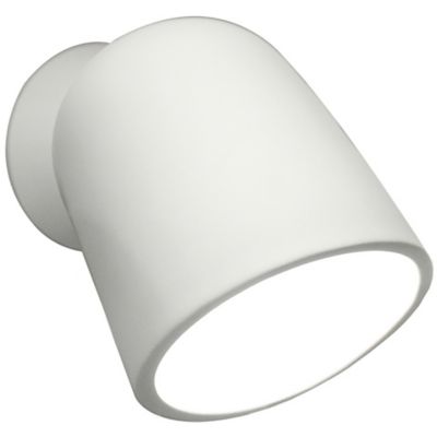 Splash Outdoor Wall Sconce (Matte White) - OPEN BOX