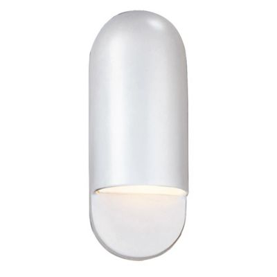Ambiance Capsule Wall Sconce (Crackle White|Small)-OPEN BOX