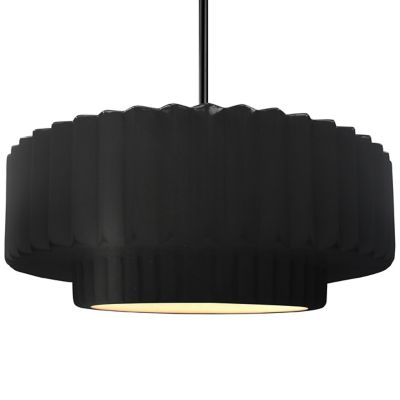 Radiance Tier Pendant (Carbon Black|Large|Rigid) - OPEN BOX