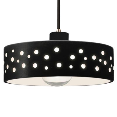 Perforated Dish LED Pendant